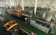 HDPE / PP / PVC Double Wall Corrugated Pipe Extrusion Line / Mesin Output Tinggi