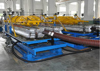 Carbon Spiral Pipe Machinery HDPE Single Wall Corrugated Pipe Line Produksi SLQ-200