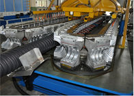 Kecepatan tinggi PE / PP Spiral Pipe Membuat Mesin Haul Off Machine SLQ 63-250