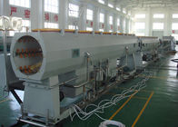 Single Screw 160MM HDPE Pipe Extrusion Line 300kg / H 90kW