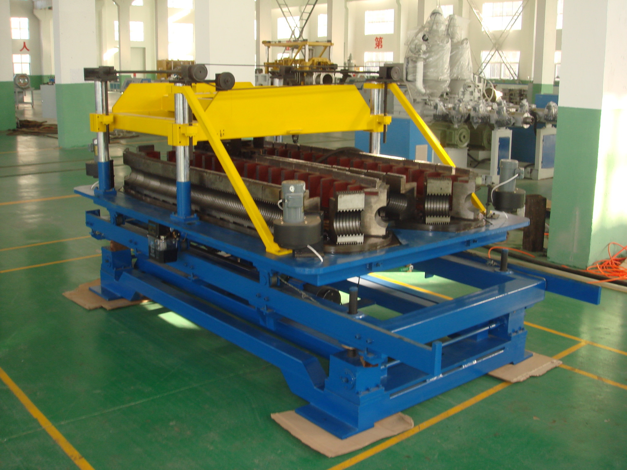SBG250 High Speed ​​Double Wall Corrugated Pipe Extrusion Line