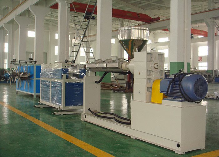 CE PP HDPE Single Wall Corrugated Pipe Extrugation Line Manufacturing Machine