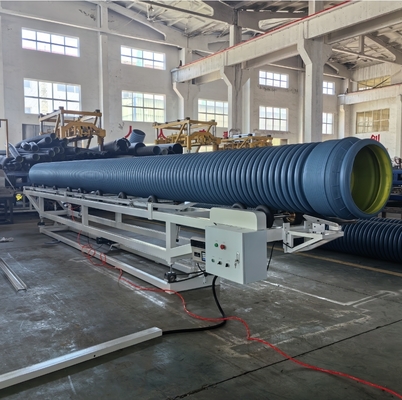 Siemens HDPE Double Wall Corrugated Pipe Extrusion Line