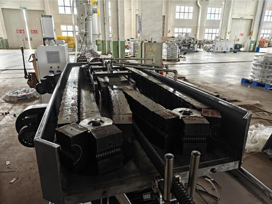 Single Wall Corrugated Pipe Extrusion Line with Water Cooling and Siemens Motor for Stable High Speed Production