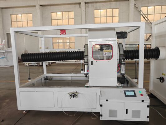 Single Screw Single Wall Corrugated Pipe Extrusion Line Ensuring Plastic Pipe Production Workflow