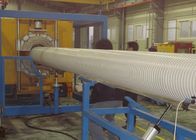 250kg / H Garis Ekstrusi Pipa PVC Conical Twin Screw