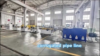 Lini Produksi Pipa Bergelombang Dinding Ganda | Output Tinggi & Belling Online