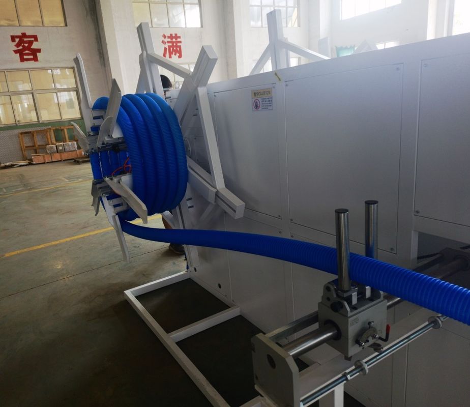 63 - 110 PE PP HDPE PVC Single Double Wall Corrugated Pipe Manufacturing Machine Mesin pembuatan pipa bergelombang