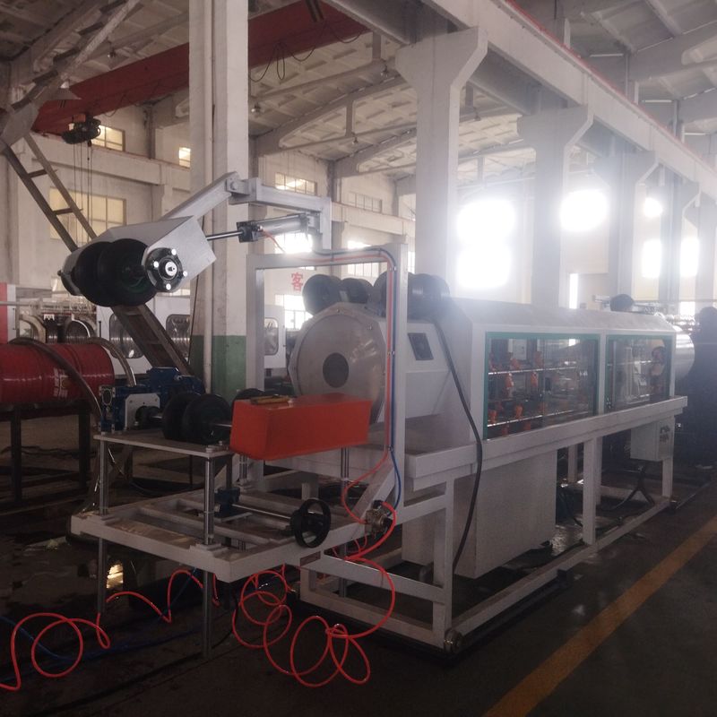 Otomatis Komputerisasi Double Wall Corrugated Pipe Extrusion Line dengan Siemens Motor dan 8-15Kg/h Kapasitas