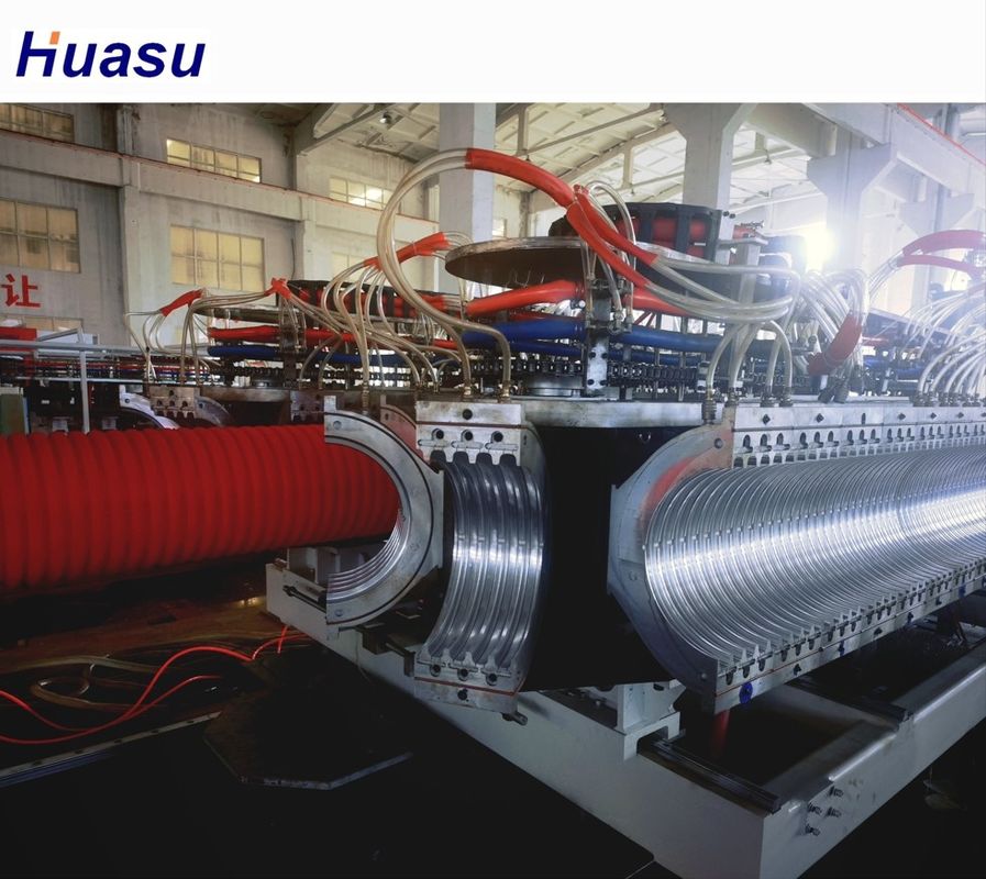 Double Screw Vacuum Forming Type DWCP Produksi Line Dengan Kinerja Kecepatan Tinggi Dan Kontrol PLC