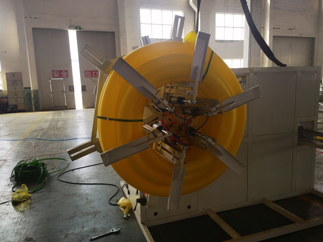 PP PE HDPE LDPE Single Wall Corrugated Pipe Machine Produksi Line Extrusion Line