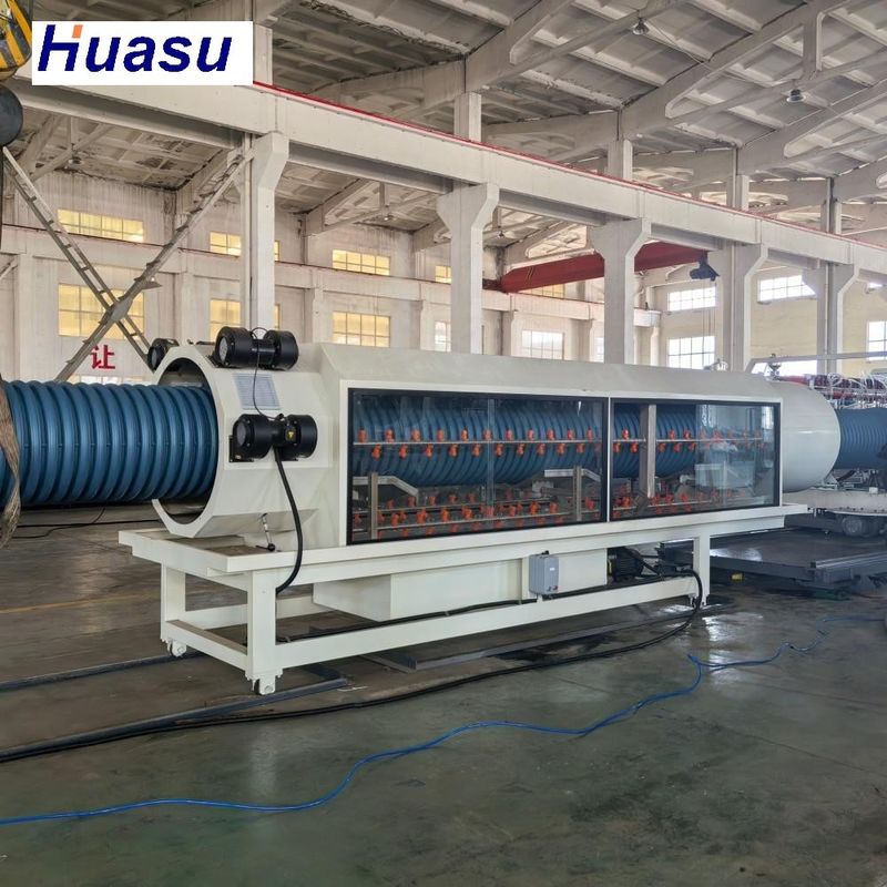 High Productivity DWC Pipe Extrusion Line dengan Kapasitas 60-2000kg/jam dan Diameter Pipe 32-1600mm