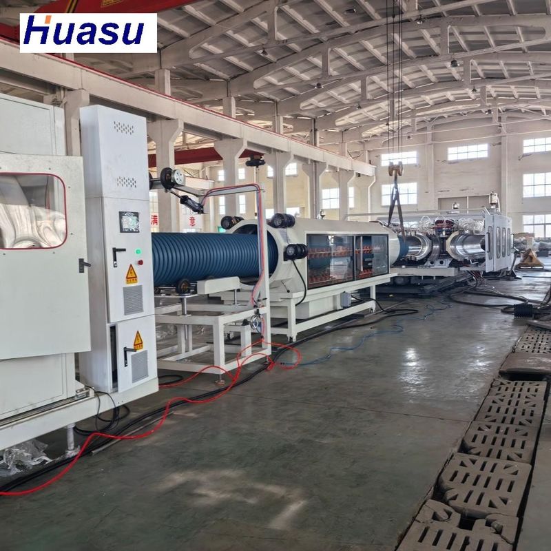 Produksi Pipa Dibuat Mudah Dengan Siemens Beide Main Motor HDPE Pipe Making Machine dalam Permintaan Tinggi