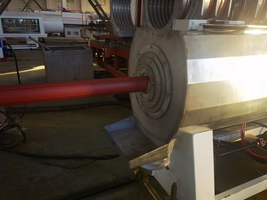 PLC Dikendalikan Solid Wall Hdpe Pipe Extrusion Line Untuk Solusi Versatile Dan Disesuaikan