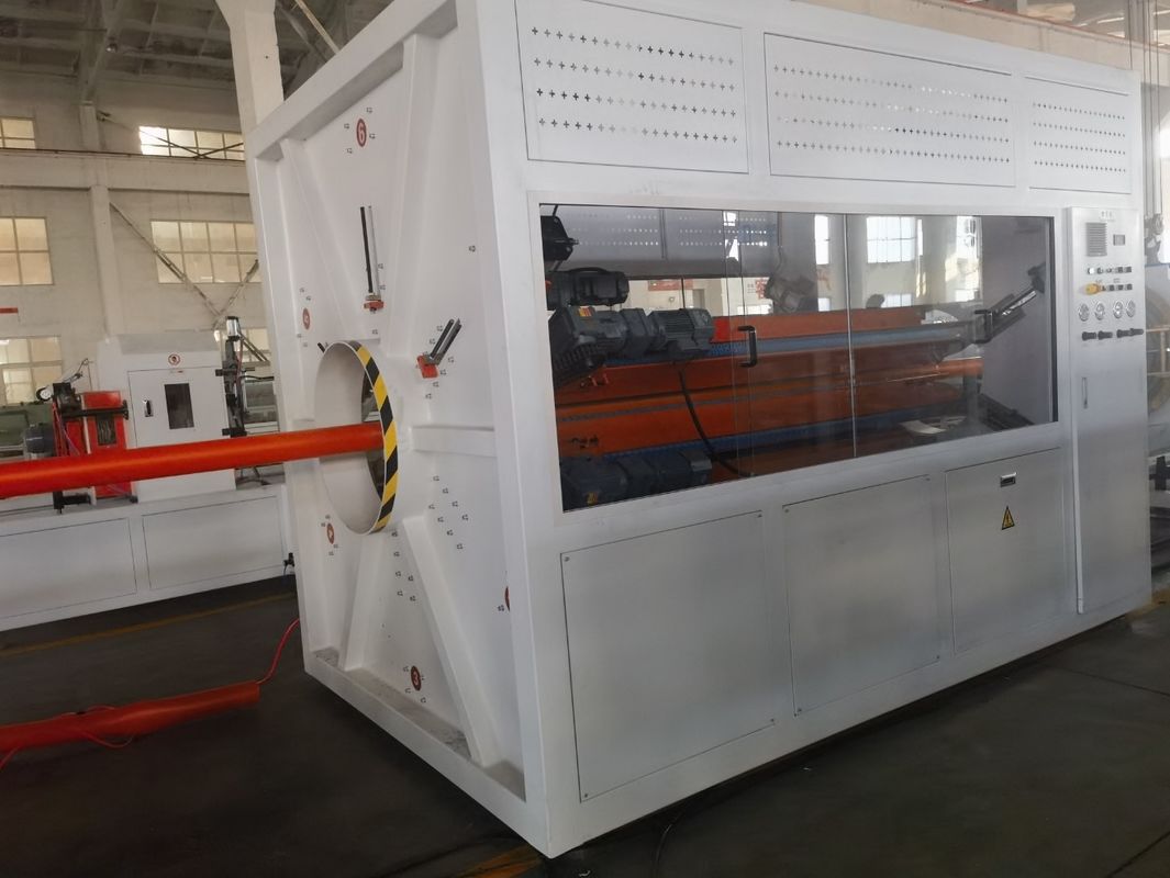 Siemens Electric Parts HDPE Solid Wall Pipe Extrusion Machine Untuk Produksi yang Tepat
