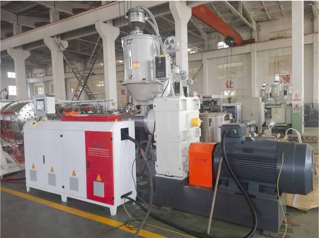 Siemens Electric Parts HDPE Solid Wall Pipe Extrusion Machine Untuk Produksi yang Tepat