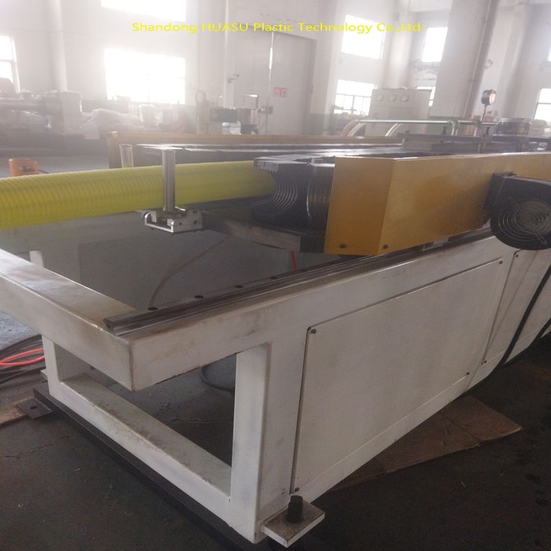 Tingkatkan Mesin Ekstrusi Pipa Bergelombang dengan Daya Produksi 100-1000kW, Kontrol PLC, dan Pendingin Air Atau Pendingin Udara