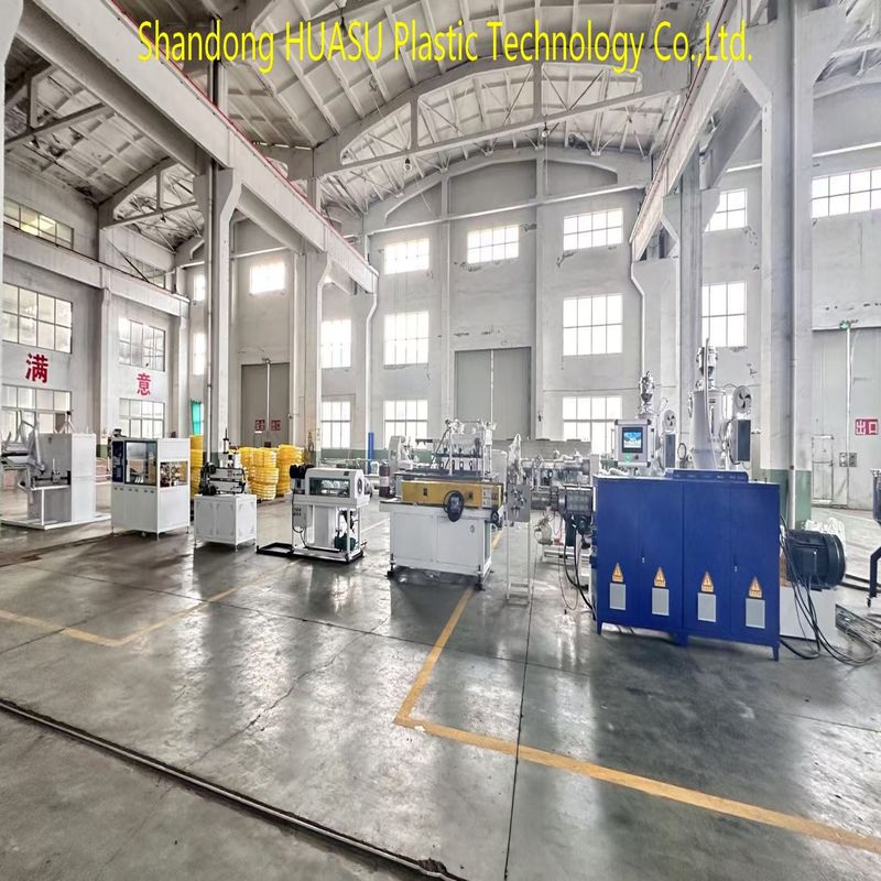 Jalur Ekstrusi Pipa DWC dengan Kapasitas 60-2000kg/jam dan Sistem PLC Siemens