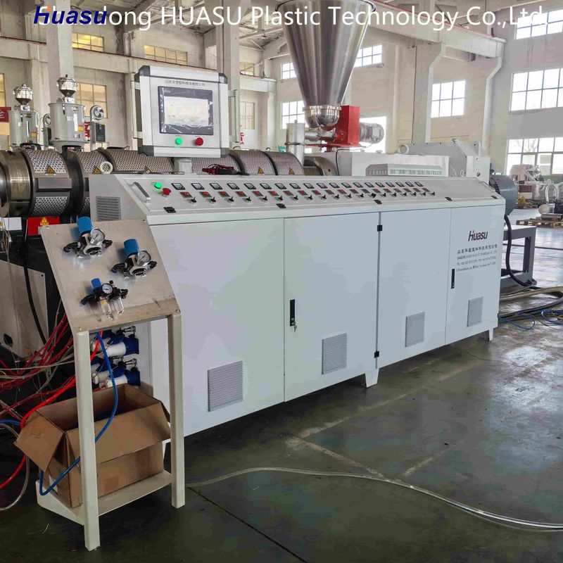 32-800mm Double Wall Corrugated Pipe Machine dengan 500-2000Kg/H Output dan Siemens PLC System