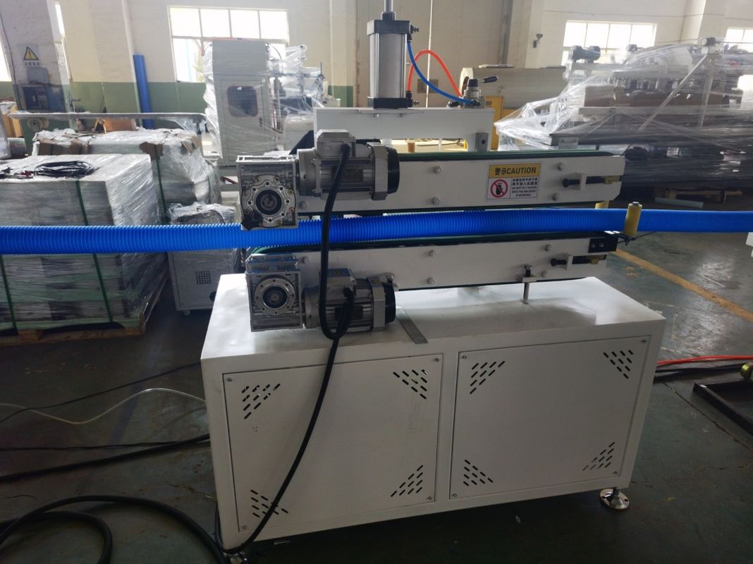 Garis ekstrusi pipa bergelombang dinding ganda dengan komponen listrik Inverter Siemens