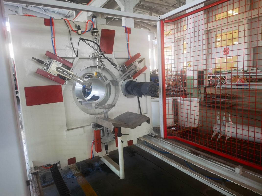 Siemens Inverter Double Wall Corrugated Pipe Extrusion Line dengan kedalaman nitriding 0,4 ∼ 0,7 mm dan 1 set mesin pembentuk