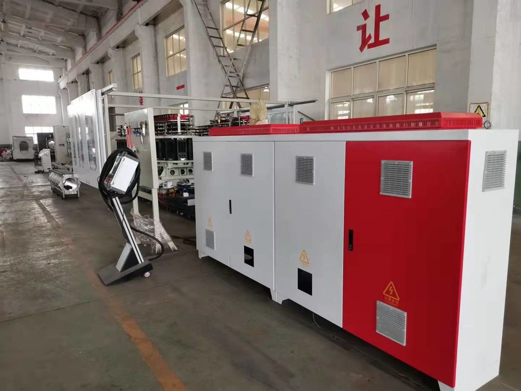 Siemens PLC dikendalikan pipa bergelombang Extrusion Line Mesin Produksi dengan Nitriding Depth of 0.4-0.7mm
