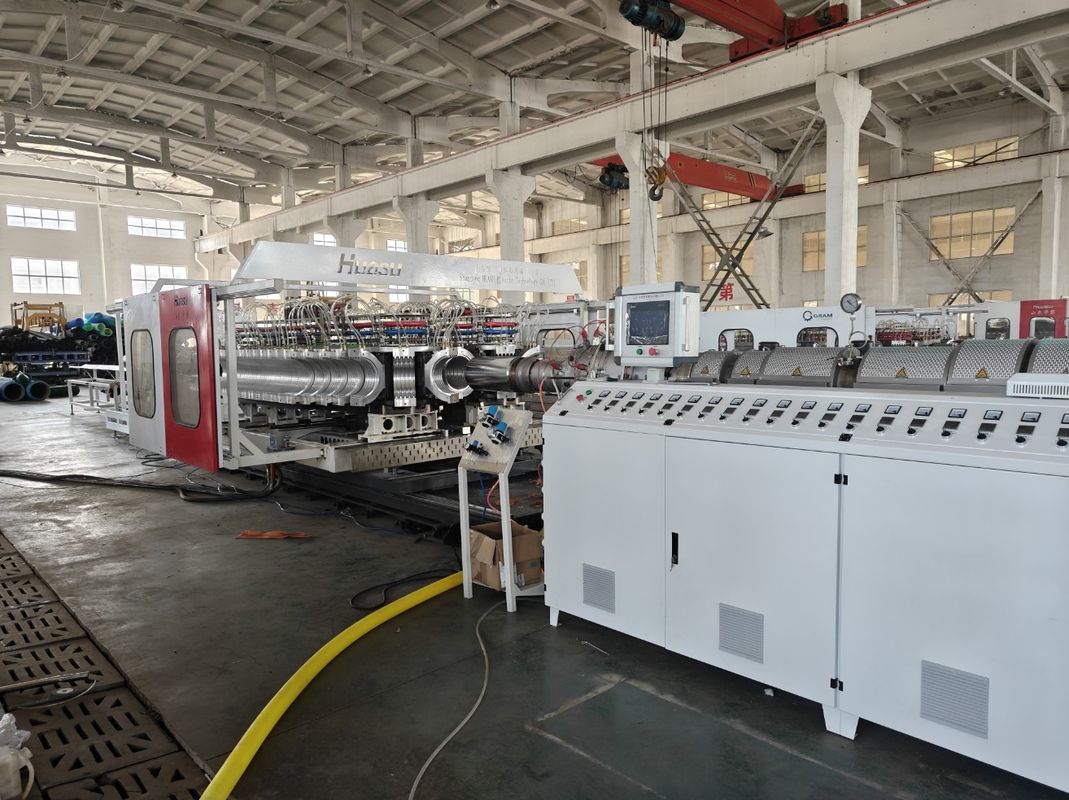 100-1500MM Pipa Air Diameter PVC Pipe Extrusion Line Mesin Produksi Kecepatan Tinggi
