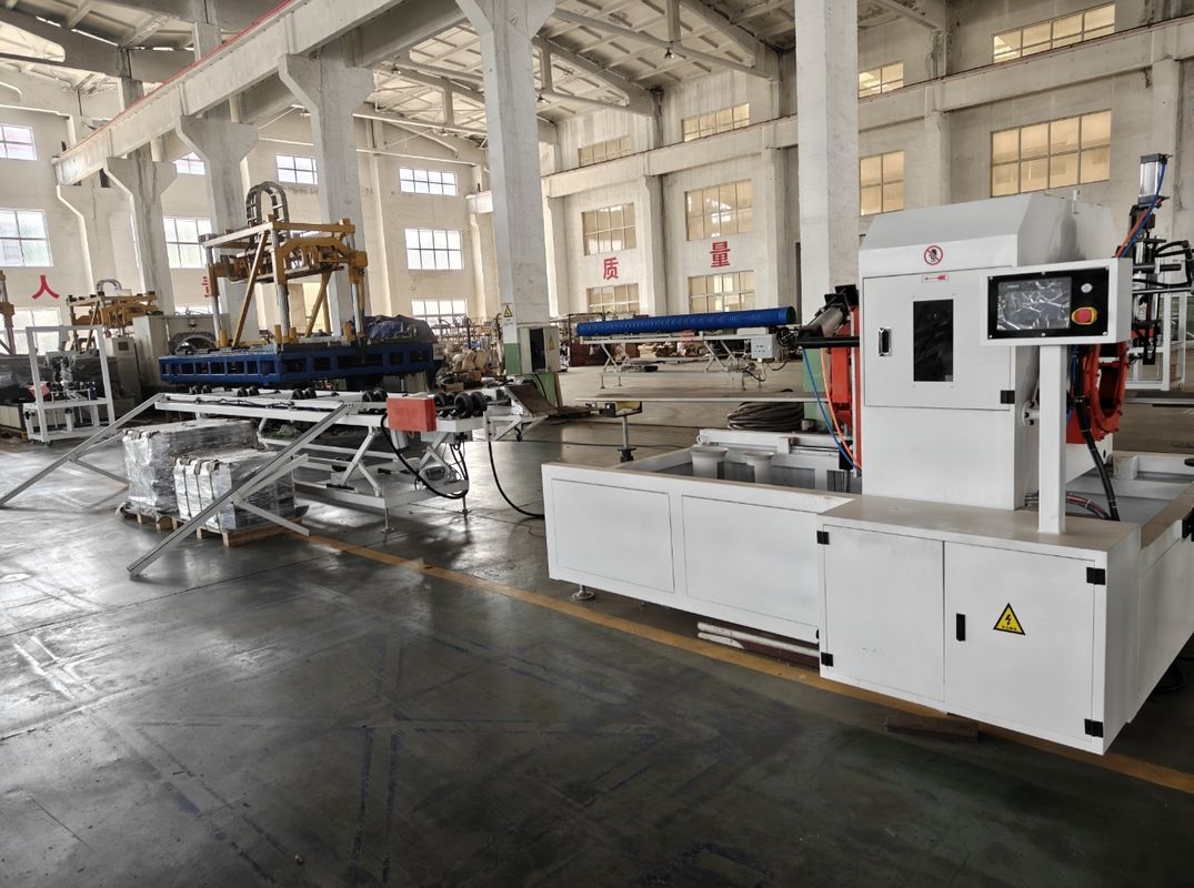 Single Double Wall Corrugation Pipe Making Machine Extrusion Line Kelas Otomatis