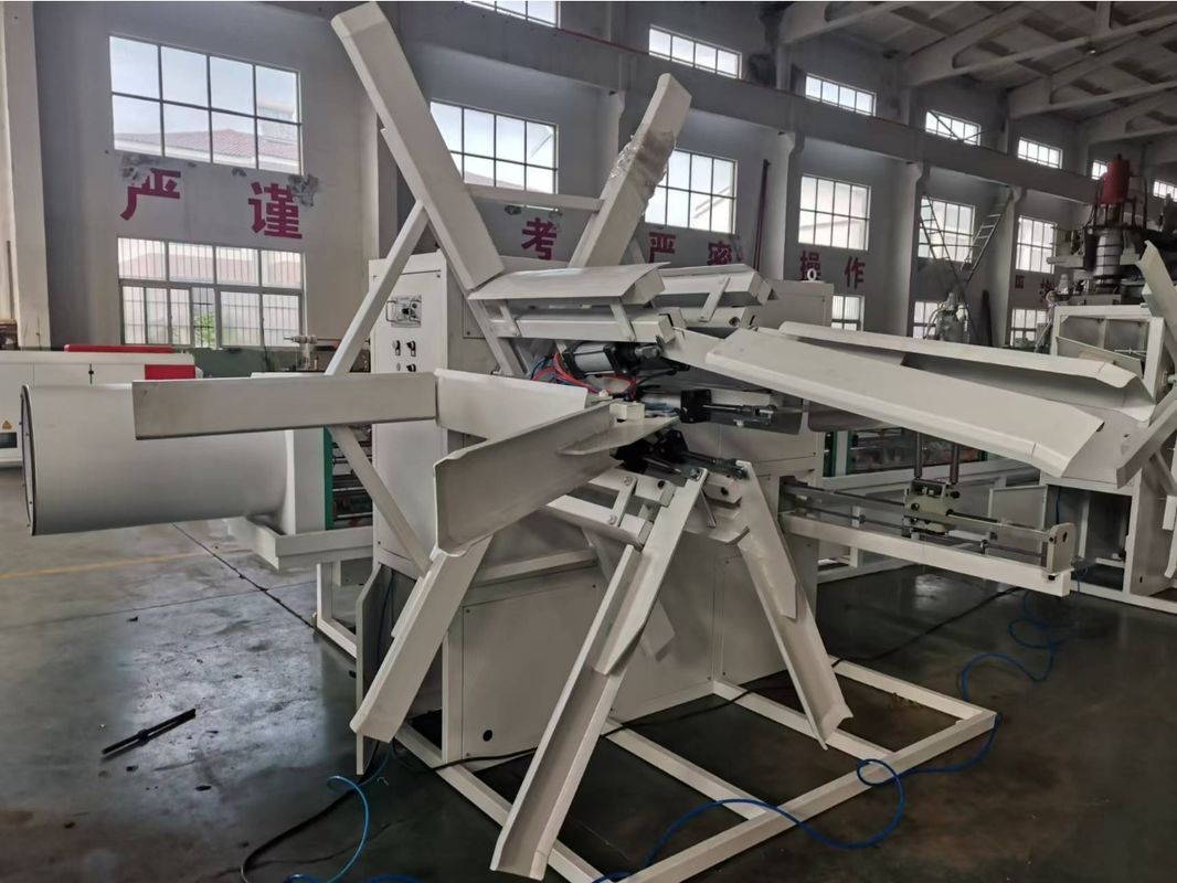 Mesin Pipa HDPE Tahan Lama Pipa Bergelombang Dinding Ganda yang Dapat Disesuaikan untuk Rentang Diameter Pipa 32mm-1600mm