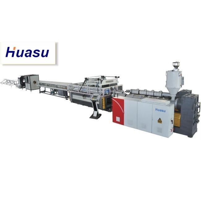 Lini Ekstrusi Pipa Bergelombang Dinding Ganda dengan Rentang Diameter Pemotongan 32-1600mm dan Proses Pendinginan Air yang Menampilkan Teknologi PLC Siemens