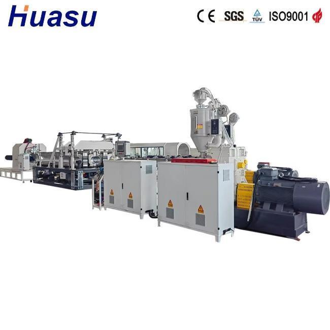 Produksi tinggi DWC Pipe Extrusion Line dengan 32-1600mm Cutting Diameter Range dan Siemens PLC Technology