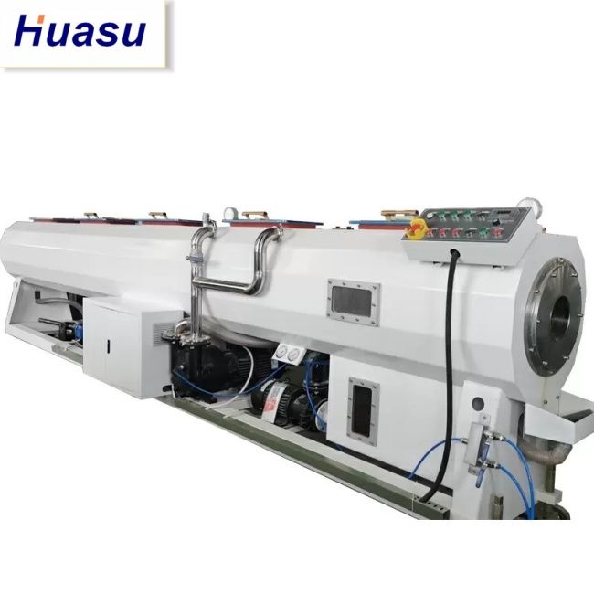 Lini Ekstrusi Pipa Bergelombang Dinding Ganda dengan Rentang Diameter Pemotongan 32-1600mm dan Proses Pendinginan Air yang Menampilkan Teknologi PLC Siemens