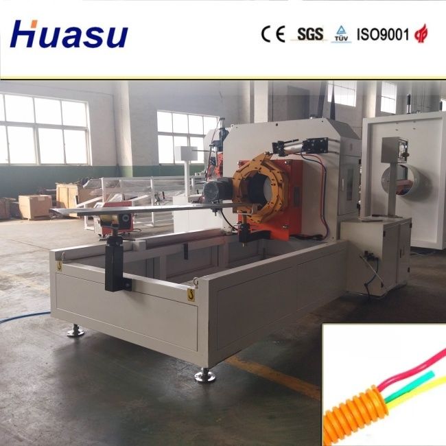 Lini Ekstrusi Pipa Bergelombang Dinding Ganda dengan Rentang Diameter Pemotongan 32-1600mm dan Proses Pendinginan Air yang Menampilkan Teknologi PLC Siemens