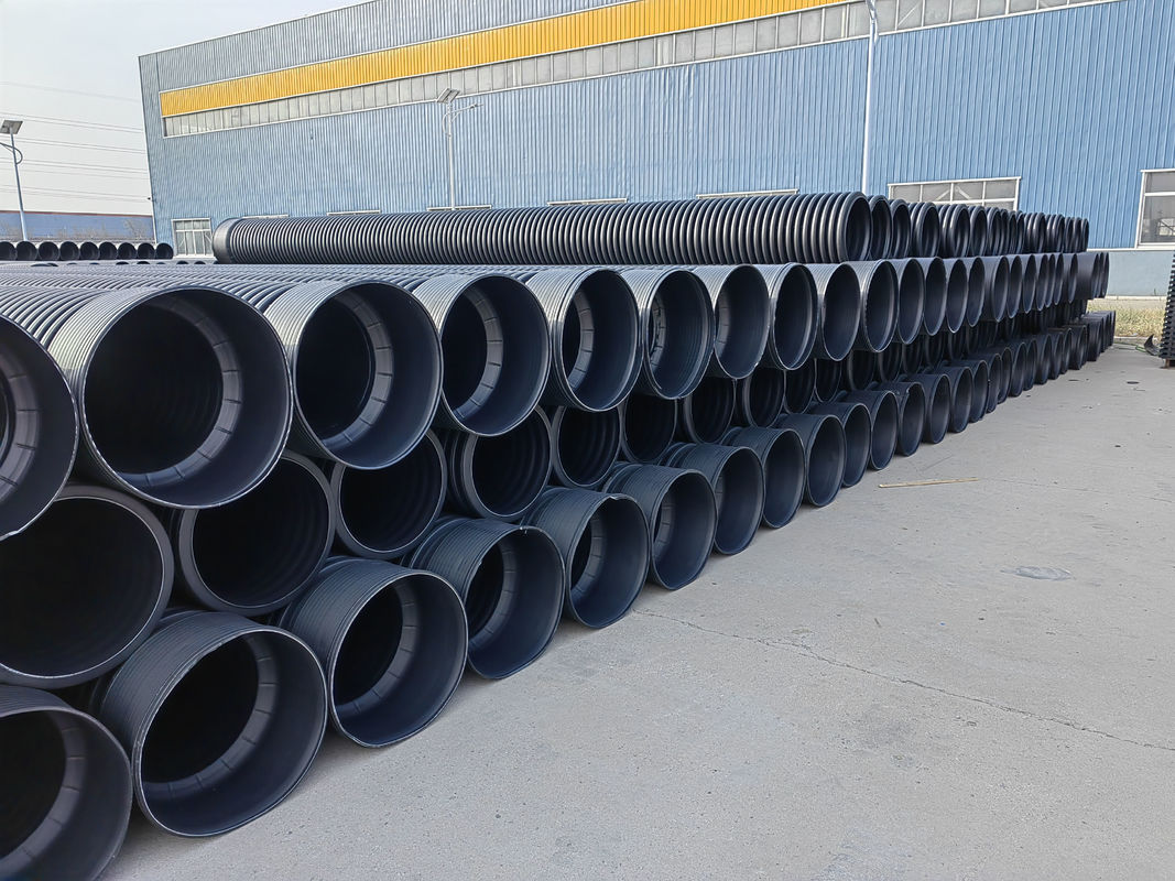 Mesin pipa corrugation double wall kecepatan tinggi dengan sekrup tunggal No