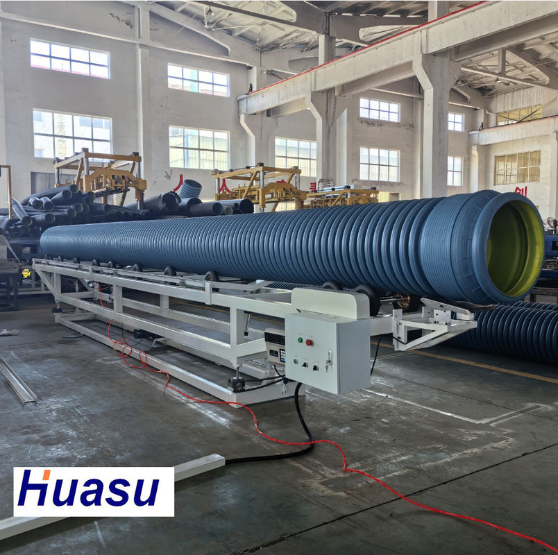 Metode pendinginan Air pendinginan pipa corrugated Extrusion Line untuk produksi khusus