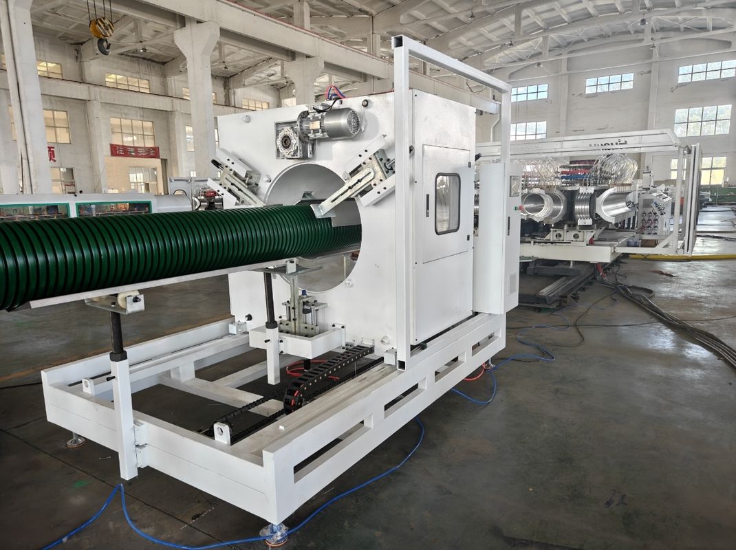 Double Wall High Speed Pvc Pipe Extrusion Machine, Mesin pembuatan pipa bergelombang