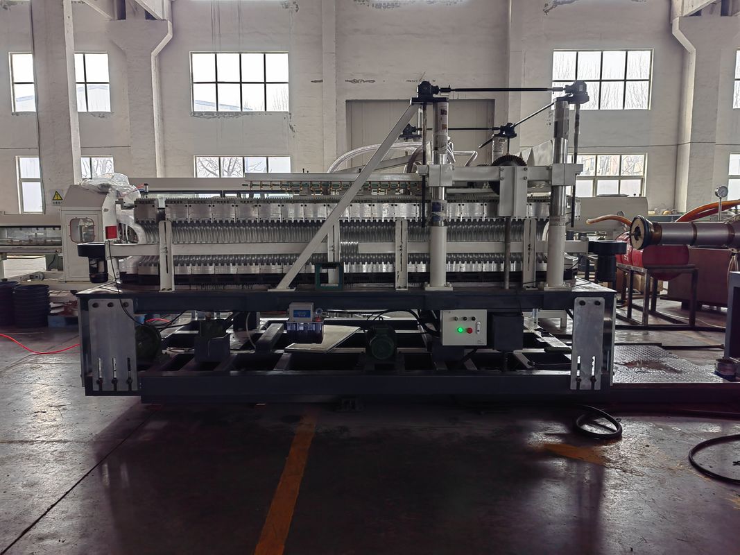 HDPE Double Wall Corrugated Pipe Extrusion Line dengan Sistem Intermeshing Lengkap