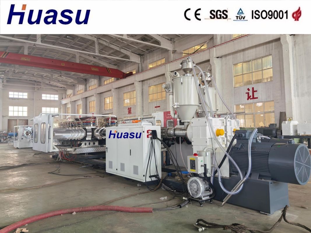 Lini Produksi Pipa Bergelombang PP 32-1600mm Kontrol PLC