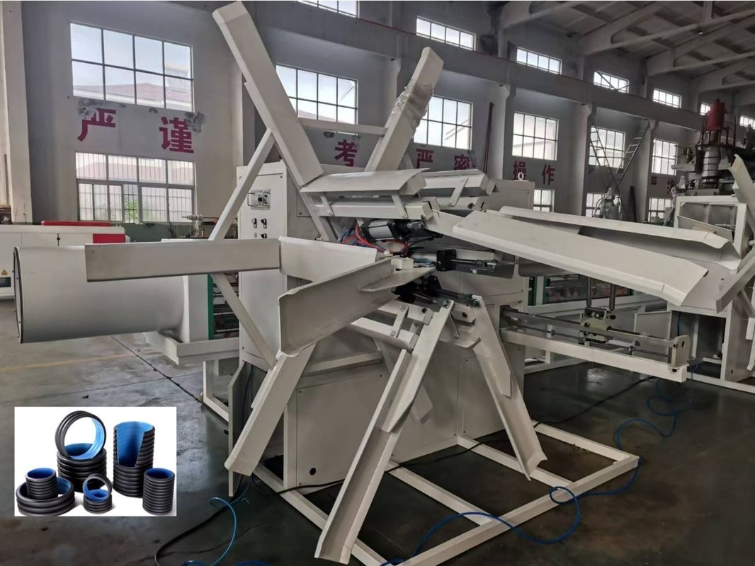 WEG AC Motor Double Wall Corrugated Pipe Extrusion Line 63mm Min Diameter