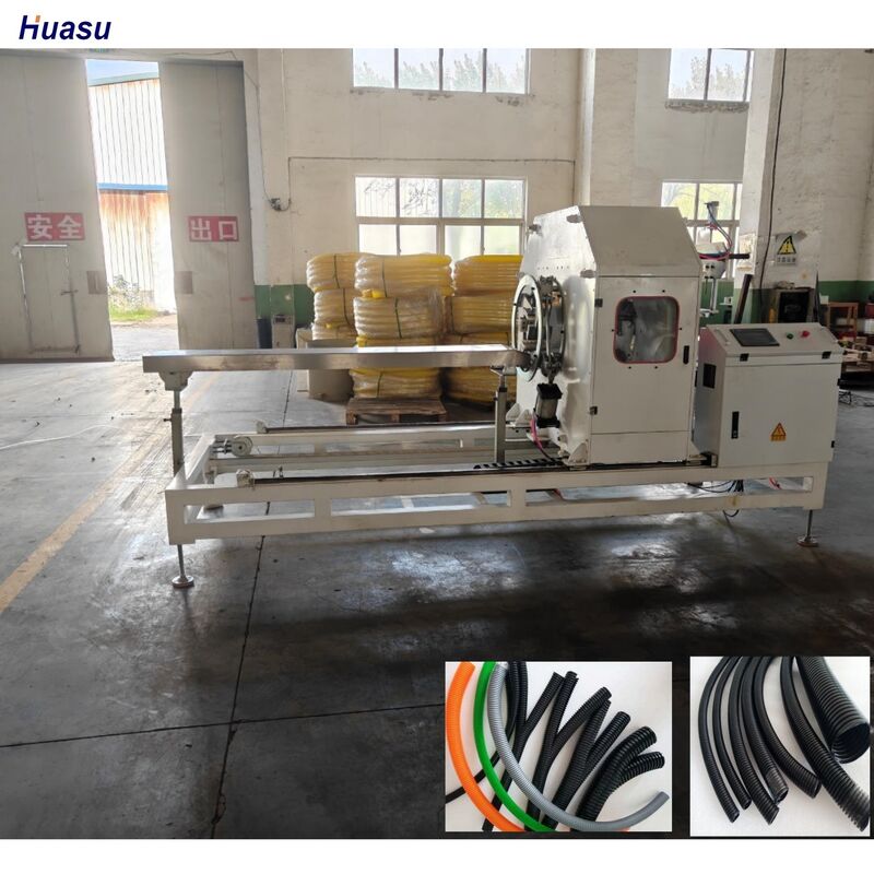 Lini Ekstrusi Pipa Bergelombang Dinding Ganda Suku Cadang Listrik Utama Siemens dengan 48 Jumlah Cetakan dan Fungsionalitas Pendingin Air