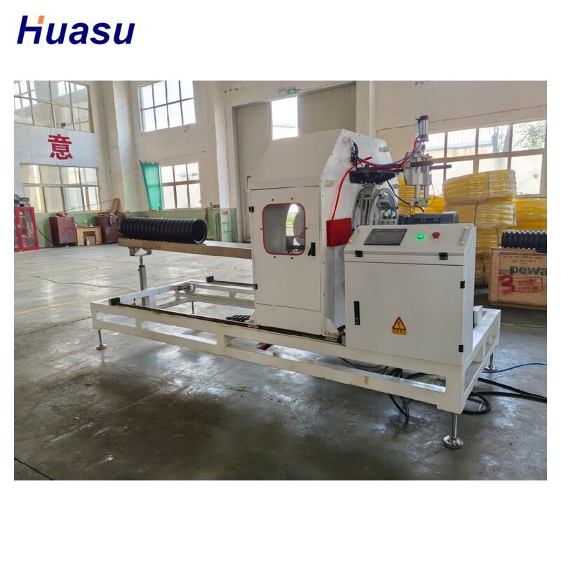 Lini Ekstrusi Pipa HDPE Otomatis Berproduktivitas Tinggi dengan Kontrol PLC Siemens untuk Produksi Pipa Bergelombang