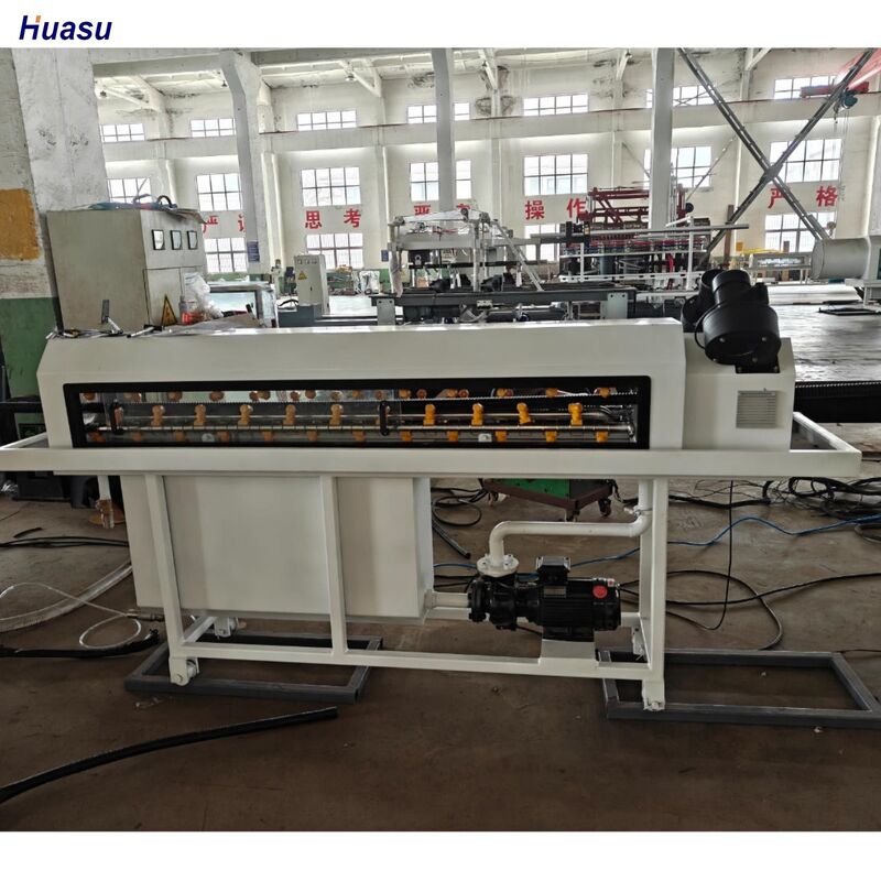 Steel Single Wall Corrugated Pipe Extrusion Line dengan Komponen Listrik Schneider Siemens, Garansi 1 Tahun, dan Kedalaman Nitriding Barrel 0,4 × 0,7 mm