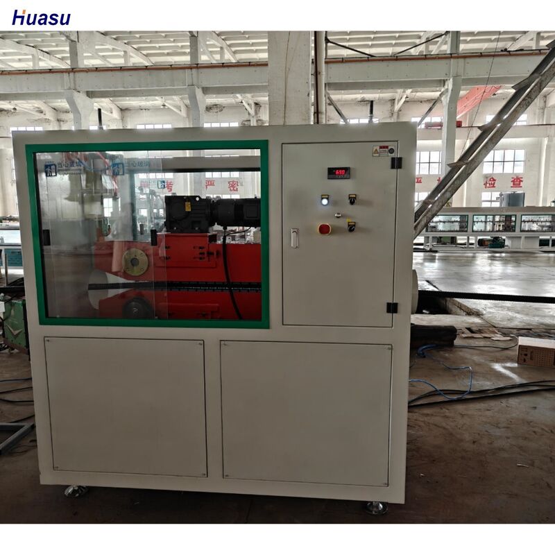 Lini Ekstrusi Pipa Bergelombang Dinding Tunggal dengan Pendingin Air dan Motor Siemens untuk Produksi Kecepatan Tinggi yang Stabil