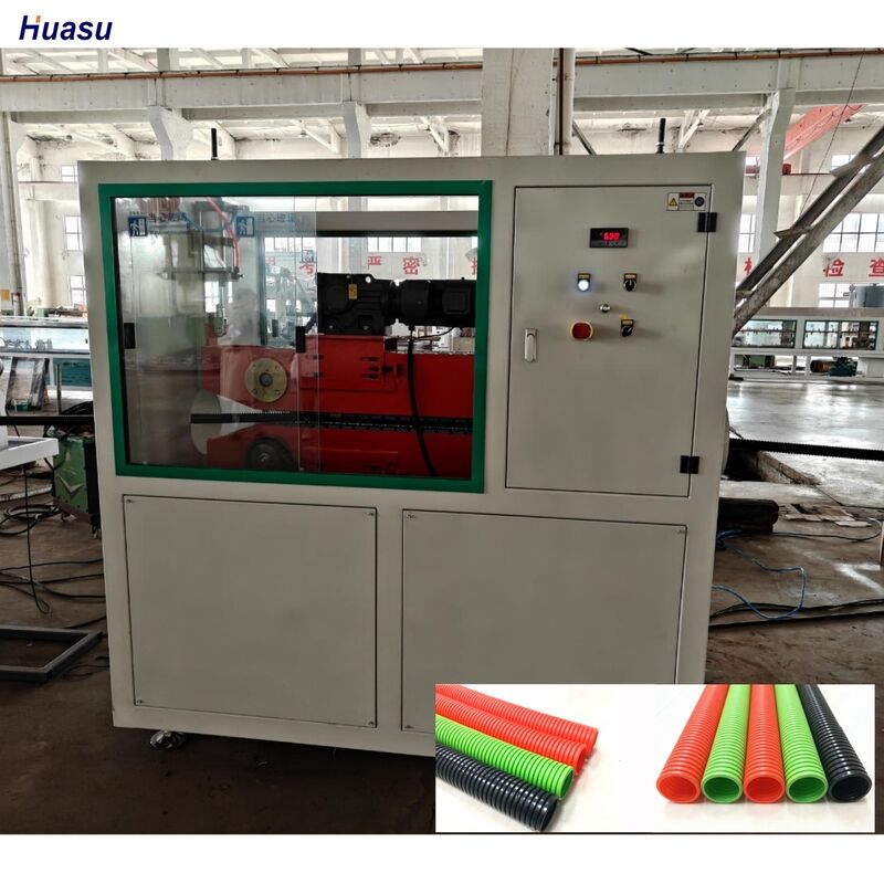 High-precision Single Wall Corrugated Pipe Extrusion Line dengan Sensor Suhu dan Motor Siemens untuk Produksi yang Tepat
