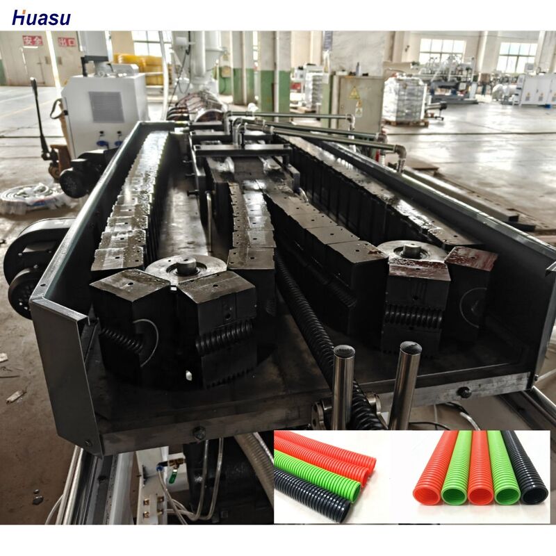 High-precision Single Wall Corrugated Pipe Extrusion Line dengan Sensor Suhu dan Motor Siemens untuk Produksi yang Tepat