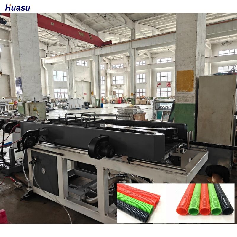 High-precision Single Wall Corrugated Pipe Extrusion Line dengan Sensor Suhu dan Motor Siemens untuk Produksi yang Tepat
