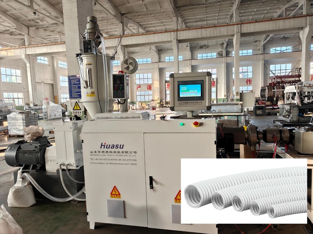 Single Wall Corrugated Pipe Production Line Powered by Siemens Inverter Penawaran dan OperasiTemperature Controller Sensor