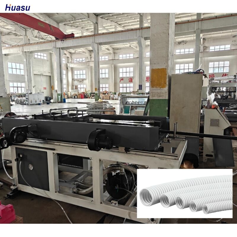 PLC With Remote Control Single Wall Corrugated Pipe Extrusion Line Customized Corrugated Pipe Extrution Line Equipment for Production