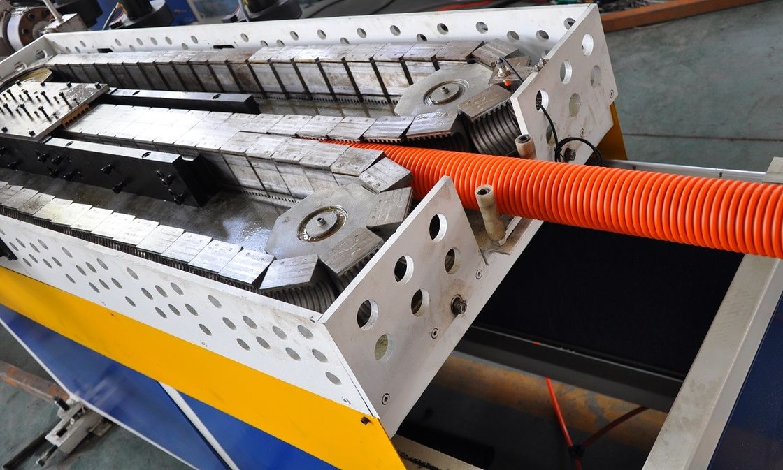 High Output Double Wall Corrugated Pipe Machinery, Corrugated Pipe Extruder SBG-63