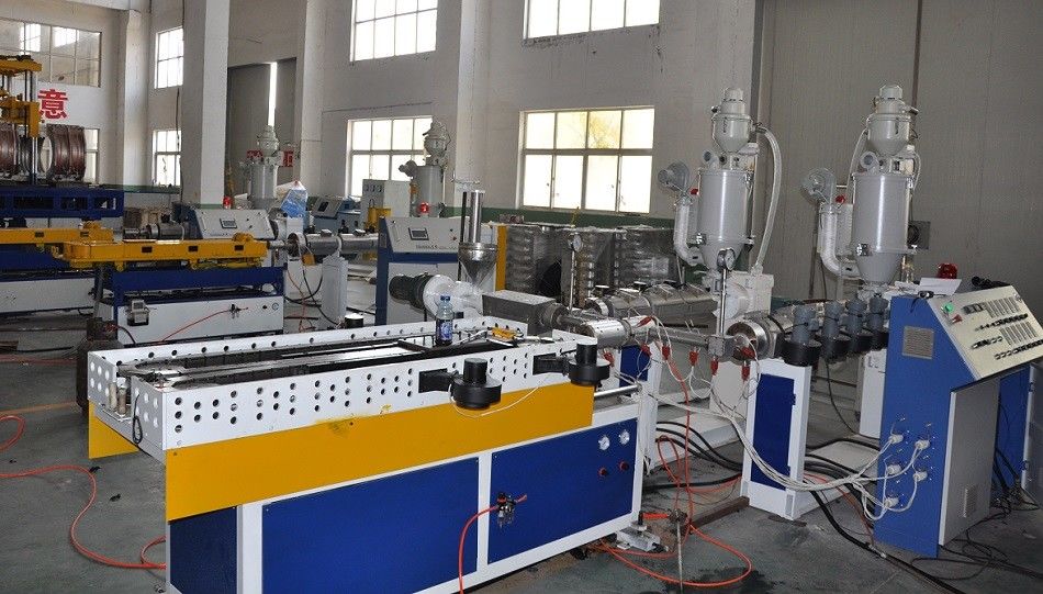 High Output Double Wall Corrugated Pipe Machinery, Corrugated Pipe Extruder SBG-63